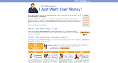 Desktop Screenshot of ijustwantyourmoney.com